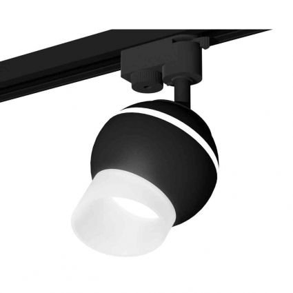 Комплект трекового светильника Ambrella light Track System XT1102073 SBK/FR черный песок/белый матовый (A2521, C1102, N7175)