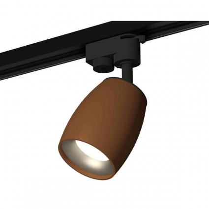 Комплект трекового светильника Ambrella light Track System XT1124033 SCF/MCH кофе песок/хром матовый (A2521, C1124, N7013)