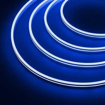 Гибкий неон Arlight 7,2W/m 168Led/m 2835SMD синий 5M Monnlight-Side-A168-4x10mm 24V Blue 038314