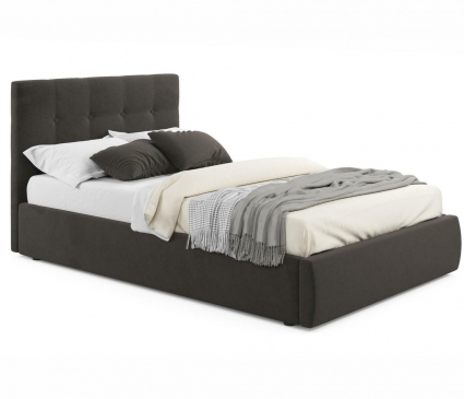 Кровать LASKA Family Selesta 120х200 коричневого цвета с подъемным механизмом