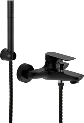 Смеситель для ванны с душем Remer Infinity I02NO черный матовый
