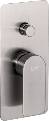Смеситель для ванны с душем Remer Infinity I09KBNP никель брашированный