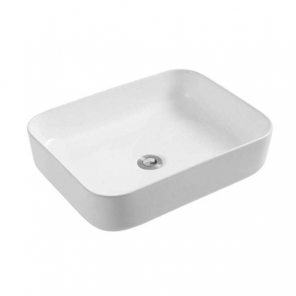 Накладная раковина Avimano Vision 1245021 50х40 белая, матовая