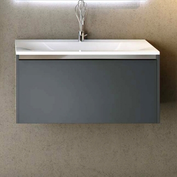 Тумба с раковиной La Beaute Lot 90 graphite
