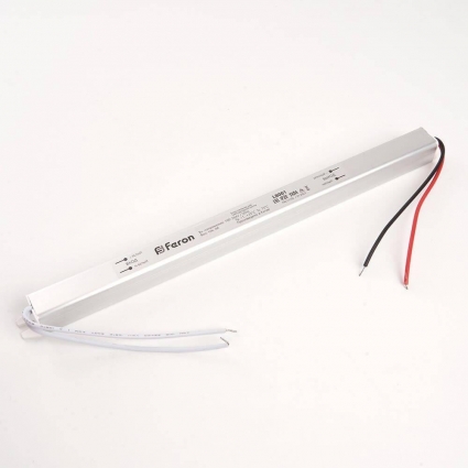 Блок питания для светодиодной ленты Feron LB001 24V 48W IP20 2A 48013