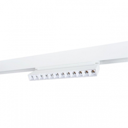 Трековый светодиодный светильник Arte Lamp Linea A4678PL-1WH