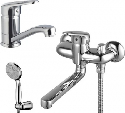 Душевой комплект Lemark Luna LM4114C + LM4107C