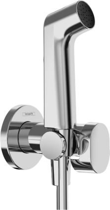 Гигиенический душ Hansgrohe Bidette S 1jet 29232000 со смесителем, хром