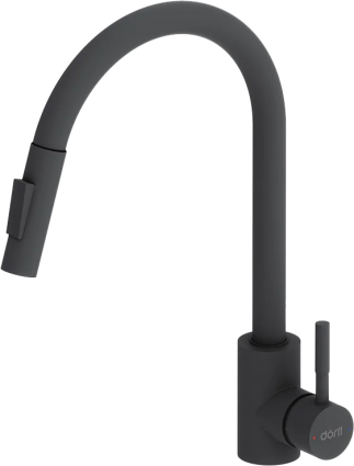 Смеситель для кухни Dorff Logic D3007522 черный