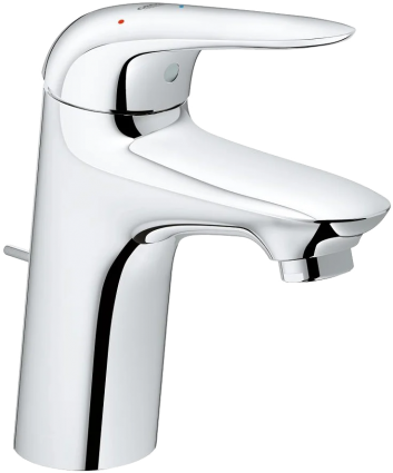 Смеситель Grohe Wave 23581001 с донным клапаном, хром