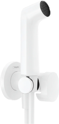 Гигиенический душ Hansgrohe Bidette S 1jet 29230700 матовый белый