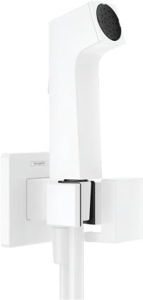 Гигиенический душ Hansgrohe Bidette E 1jet 29233700 со смесителем, матовый белый