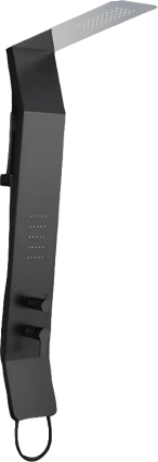Душевая панель CeruttiSpa Chika B CT9255 черная