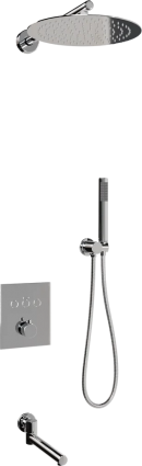 Душевой комплект RGW Shower Panels SP-370 С ВНУТРЕННЕЙ ЧАСТЬЮ, хром