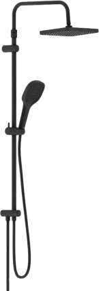 Душевая стойка Damixa Merkur 940000300 черная матовая