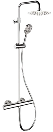 Душевая стойка Remer Elegance EQ32A8MPUFM25G