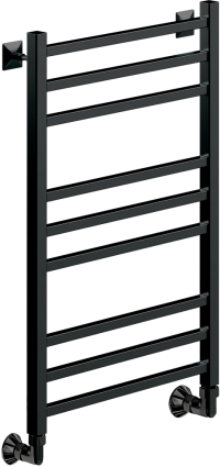 Полотенцесушитель водяной Ника Modern ЛМ 5 80/50, черный матовый
