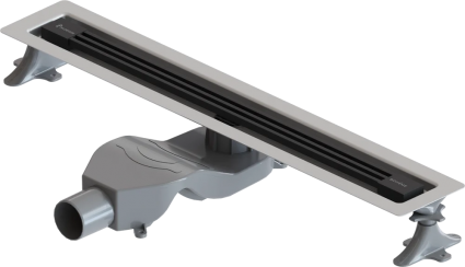 Душевой лоток Boheme B&T Infinity 60 см, черный