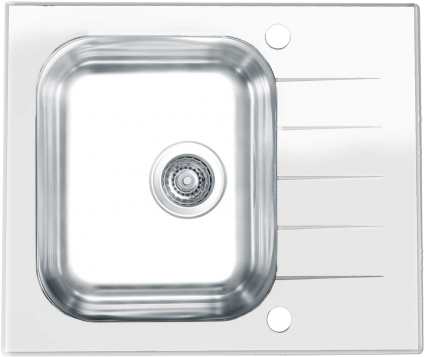 Мойка кухонная Alveus Vitro 10 белая