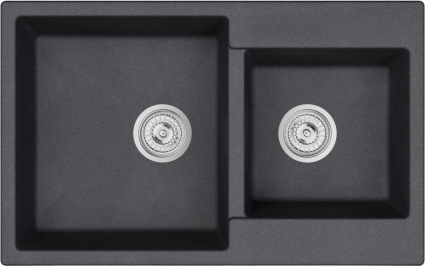 Мойка кухонная Emar Quartz EMQ-2800.Q Морион