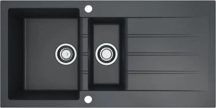 Мойка кухонная Alveus Cadit Granital 80 carbon