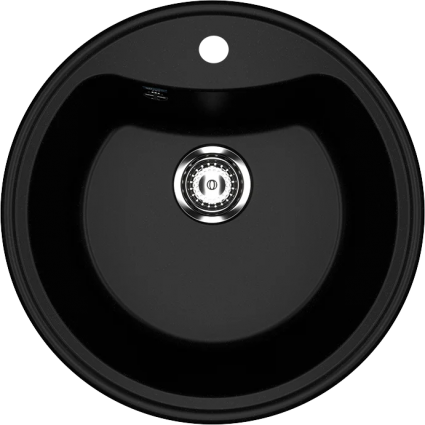 Мойка кухонная Ulgran U-601 -344 ультра-черная