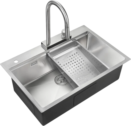 Комплект Milacio Denia 75 MC.77420 нержавеющая сталь