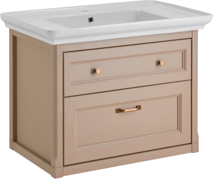 Тумба для комплекта ASB-Woodline Толедо 85 капучино
