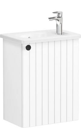 Тумба с раковиной VitrA Root Groove 45 R белая