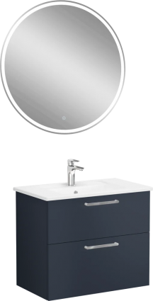 Мебель для ванной VitrA Root Flat 80 темно-синяя