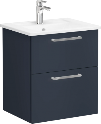 Тумба с раковиной VitrA Root Flat Root Flat 60 темно-синий