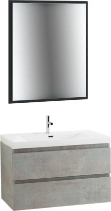 Мебель для ванной Cezares Molveno 90, beton