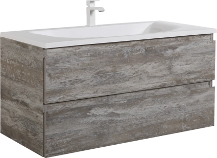 Тумба с раковиной Cezares Molveno 100, legno grigio