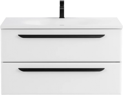 Тумба для комплекта Cezares Eco 75, bianco opaco