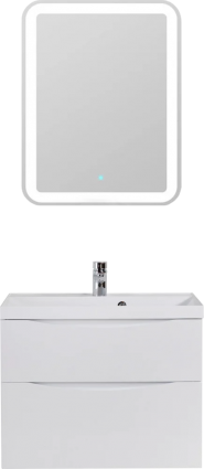 Мебель для ванной BelBagno Marino H80 bianco lucido