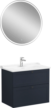 Мебель для ванной VitrA Root Classic 80 темно-синяя