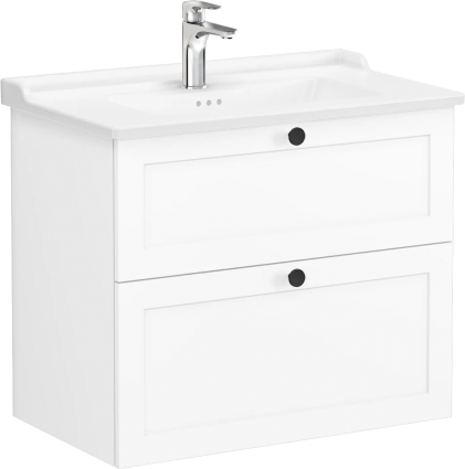 Тумба с раковиной VitrA Root Classic 80 белый