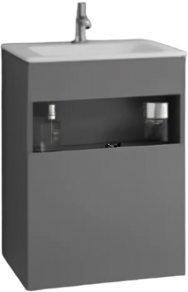 Тумба для комплекта Keuco Stageline 32822 46 см, L, инокс матовый