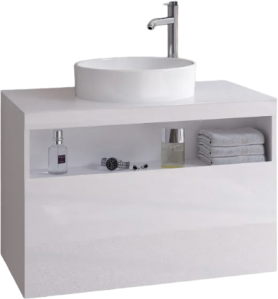 Тумба для комплекта Keuco Stageline 32865 80 см, белая