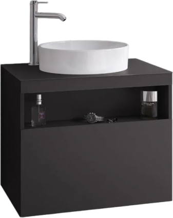 Тумба для комплекта Keuco Stageline 32854 65 см, вулканит