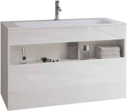 Тумба для комплекта Keuco Stageline 32872 100 см, белая