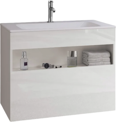 Тумба для комплекта Keuco Stageline 32862 80 см, белая