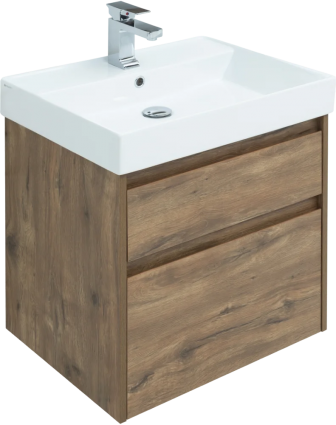 Тумба для комплекта Aquanet Nova Lite 60 дуб рустикальный, 2 ящика