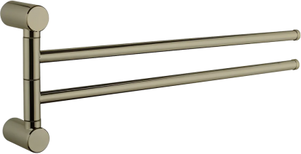 Полотенцедержатель Haiba HB84-4 двойной, бронза