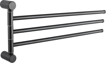 Полотенцедержатель Haiba HB84-7 тройной, черный