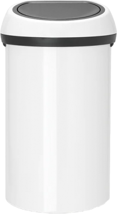 Мусорное ведро Brabantia Touch Bin 108686 30 л, белое