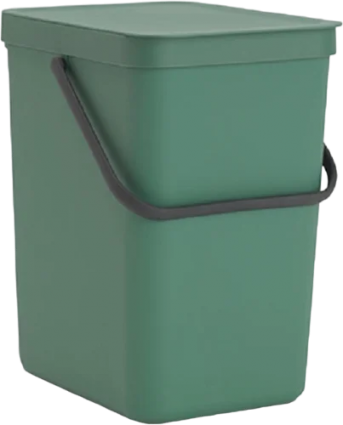Мусорное ведро Brabantia Sort&Go 129964 25 л, темно-зеленое