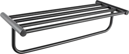 Полка Haiba HB84-7 для полотенец, черная