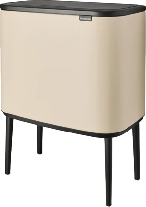 Мусорное ведро Brabantia Bo Touch Bin 201608 11+11+11 л, бежевое