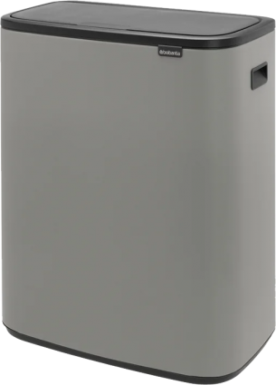 Мусорное ведро Brabantia Touch Bin Bo 221460 30+30 л, серое